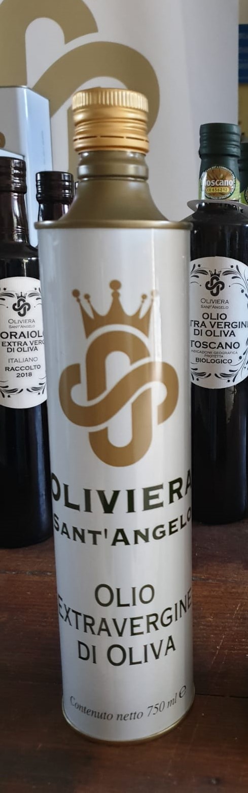 2023 Tuscany Italian Extra Virgin Olive Oil Tin 0,750 Lt